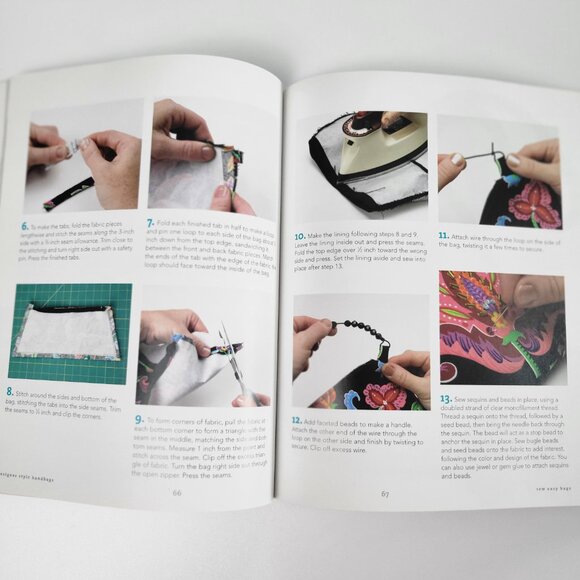Purse & Tote Sewing Bundle – 7 Patterns + 3 DIY Books - Picture 15 of 16